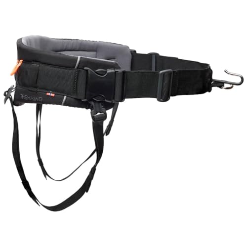 Non-stop dogwear Trekking-Belt 2.0 |122| Allrounder - Dogtrekking und Wander-Gürtel, Farbe:Schwarz, Größe:S