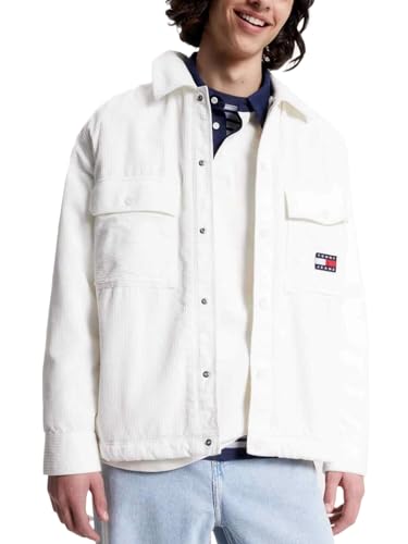 Veste Tommy Jeans beige contre le vent frais automnal Dm0dm17239