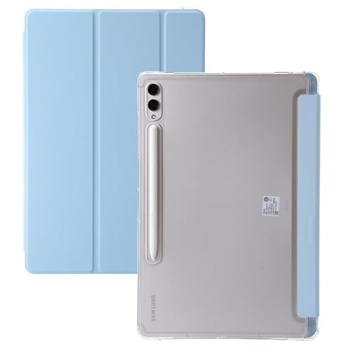 Étui rigide Samsung Tab A9 Plus silicone transparent SM-X216B cuir