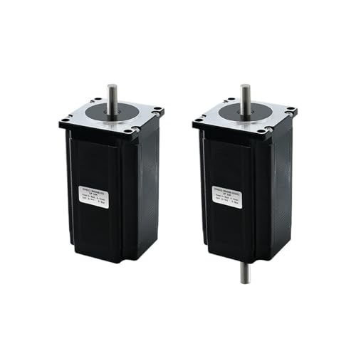 Moteur pas à pas Nema 23 3.0 Nm 57HS 112mm axe double 8mm 3.0A pour fraiseuse CNC et imprimante 3D