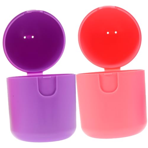 KOMBIUDA 2Pcs Organizer Portable Storage Box for Period Cups High Grade Material Lightweight Convenient Suitable for Personal Items Sterilizable by Steam