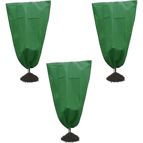 Winter Drawstring Plant Covers for Protection Cover