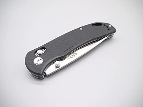 Ganzo G7531 Folding Pocket Knife 440C Stainless Steel Blade G10 Anti-Slip Handle With Clip Hunting Fishing Camping Folder Outdoor Edc Knife (Black) #TOP3