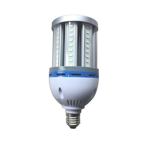 27W 調光可能 LED コーン電球 270W 相当 LED ライト 81 ランプビーズ付き 道路街灯 3000-6000K 広配光(Warm white 3000K)
