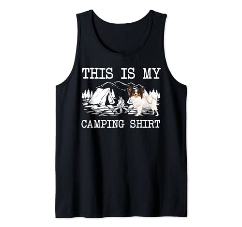 Campfire Soft Coated Wheaten Terrier Dog This Is My Camping Tank Top, Black