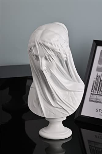 Busto Virgen María 13 pulgadas en Resina miniatura 3