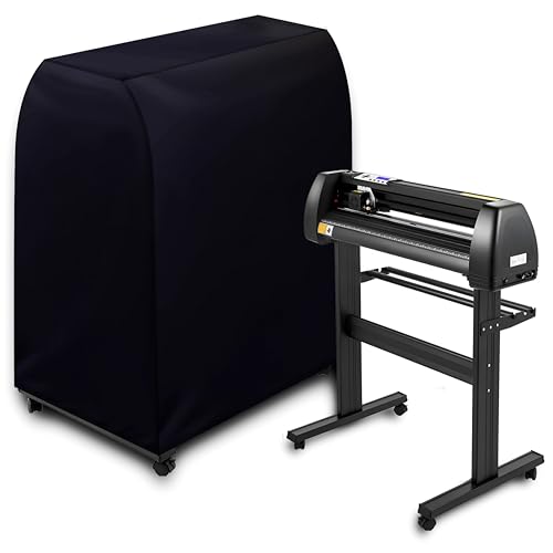 Vinyl Cutter Machine Cover,Suitable for VEVOR28in/720mm And Below Vinyl Cutting Machines,High Density Waterproof And Dustproof ?only cover?
