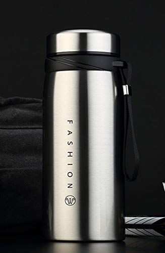 kabinga Termo Taza de Acero Inoxidable, Unisex-Adult, Blanco, 500 ml Cover