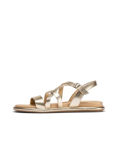 Sandalias IZORA Oro Wonders le prestige du cuir métallisé
