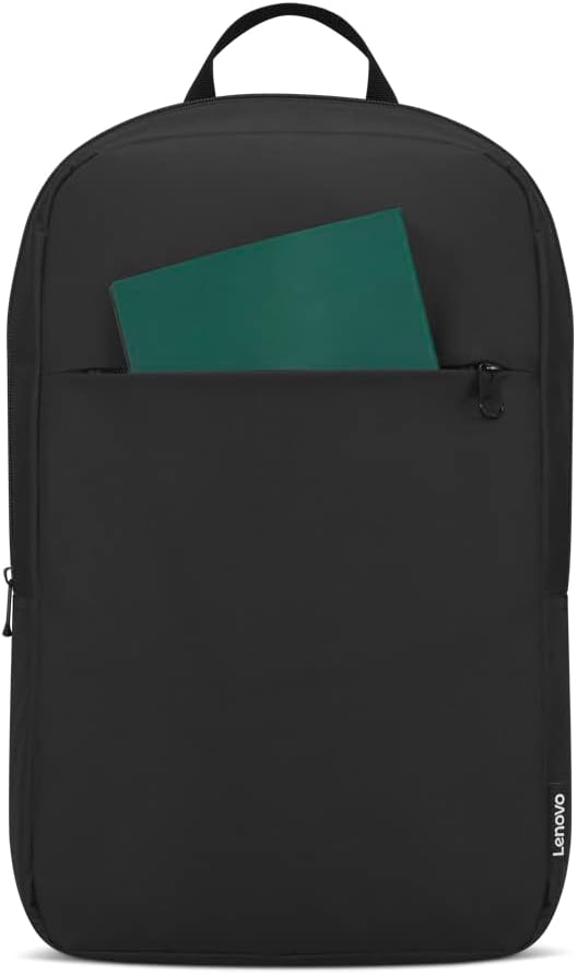 Miniatura 7 de Lenovo Mochila para laptop B210 de 15.6 pulgadas, duradera, repelente al agua, ligera, diseño limpio, elegante para viajes, GX40Q17225, mochila