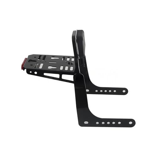 Sissy bar moto avec porte-bagages amovible pour s'évader en Harley Softail Low Rider S chrome