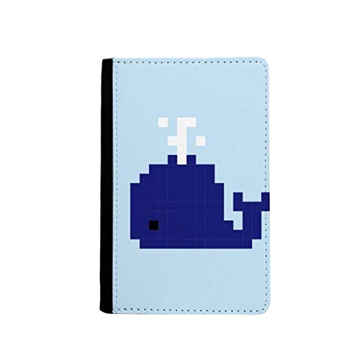 Porte-monnaie et protège-passeport baleine pour voyager l'esprit serein