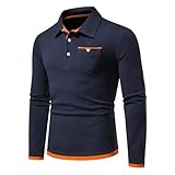 T-shirts à col roulé à col roulé pour homme automne été manches longues salon uni haut chemise homme bouton 2024 vêtements mode country concert Y2K Independence Day