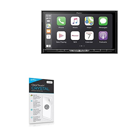 Screen Protector for Pioneer AVIC-W8600NEX (Screen Protector by BoxWave) - ClearTouch Crystal (2-Pack), HD Film Skin - Shields from Scratches for Pioneer AVIC-W8600NEX