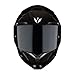 1Storm Motorcycle Full Face Helmet DOT Adults Street Bike Dual Visor Sun Inner Shield with One Extra Clear Shield: Glossy Black