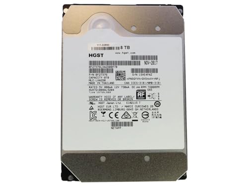 Image of Western Digital HGST Ultrastar He10 HUH721008AL5204 8 TB Hard Drive - 3.5 inch Internal - SAS (12Gb /s SAS) - 7200rpm - 256 MB Buffer - 5 Year Warranty