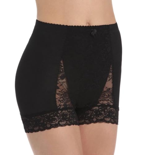 Image of Rhonda Shear Pin-Up Girl Lace Control Panty, Floral Lace, Light Tummy Control