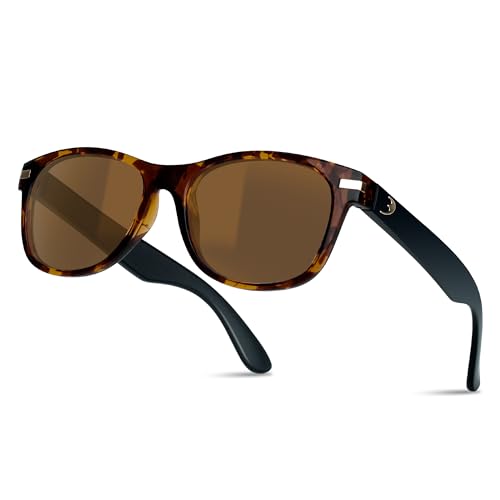Image of Bnus italy made classic sunglasses corning real glass lens w. polarized option