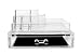 Acrylic Makeup jewelry cosmetic organizer - 2 Piece Set 1 Deep Drawer That Maneuver Smoothly With Separate Stackable lipstick & Nailpolish Holder Made With the Highest quality Strong Thick Acrylic