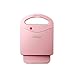 LXTIN Multifunktionaler Sandwichmaker, 220V-600W, Waffeleisen für Frühstücksmaschinen, doppelseitige Heizung, Toaster Toaster, Antihaftplatte, pink