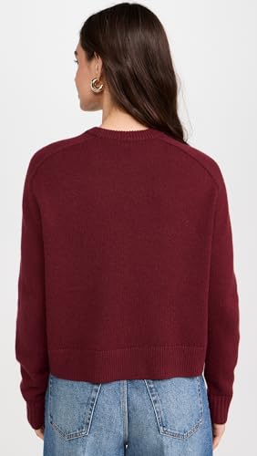 Theory Women's Cropped Cashmere Pullover Sweater3