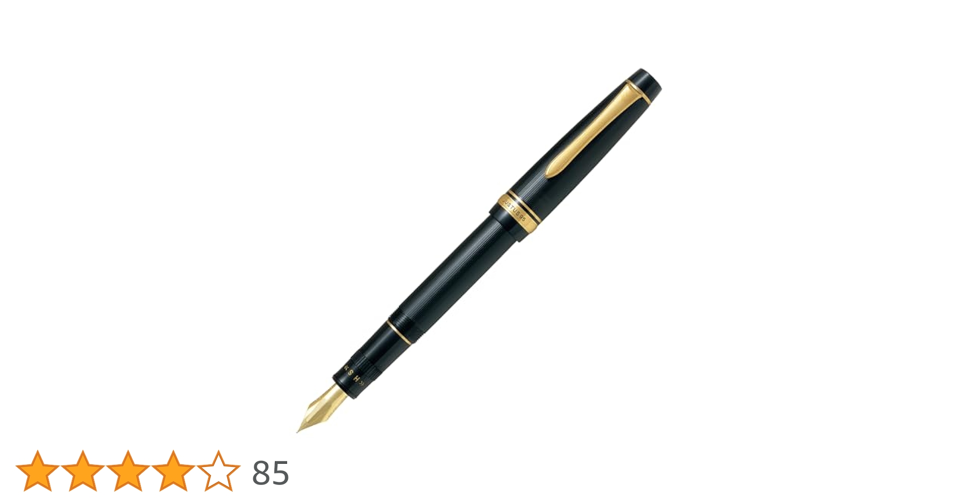 【新品】 パイロット 万年筆 ジャスタス95 ストライプブラック 細字 F SB Amazon.co.jp: パイロット万年筆 ジャスタス 95 ストライプ