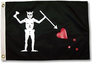 Pirate Edward Teach Blackbeard Garden Flag 3x5ft