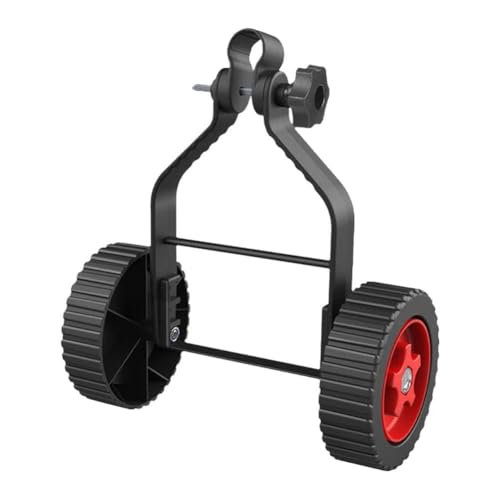 Rueda de soporte universal ajustable para cortacésped, marco de soporte manual, recortadora de hierba, maleza, rueda auxiliar de jardín