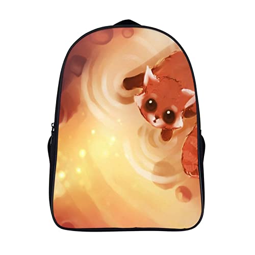 Sac à dos pour adolescents Red Panda 40x28x16cm pour le collège