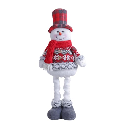 Kustimantu 50 cm Weihnachts Schneemänner Plüsch Figuren mit...