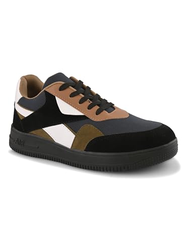 Image of Centrino Men's Sneakers | Cushioned Insole Comfortable Shoes | Trendy & Stylish Modern Sneakers | Durable Lightweight Sole Casual Walking Footwear (8180)