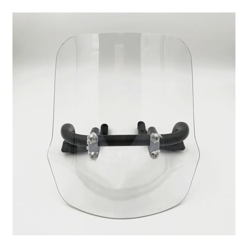 Déflecteur parebrise moto rigide haute résistance pour guidon 22mm XT250