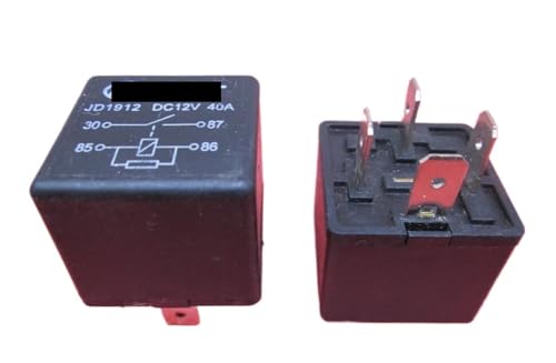 Relais 12VDC 40A JD1912 haute puissance DIP4 pour commutation stable