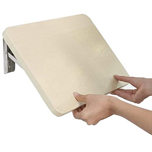 Bureau d'ordinateur pliant en bois, la solution de table murale pour studio et chambre - 2