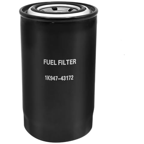 EATAKWARD 1K947-43172 1K947-43170 Fuel Filter Replacement for Kubota SVL65 SVL75 SVL95 KX080 Cover