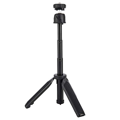Extendable Camera Mini Tripod,3 Sections 360°Pan And 90°Tilt Selfie Stick Tripod For Canon G7X Mark Iii G7X Mark Ii Sony Zv-1 Rx100 Vii Rx Vi Ricoh Gr3 Gr2 Olympus Tg-6 Tg-5 Fuji Fujifilm Xf10 #TOP1