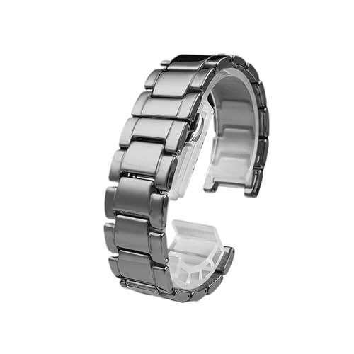 Bracelet montre céramique compatible GC avec boucle papillon et vis