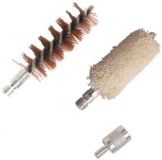 Westlake Market 12 Gauge Nylon Shotgun Cleaning Brush and Remington or Kleen Mop with Adapter for Rifle and Shotgun Rods with Standard 8-32 Threads
