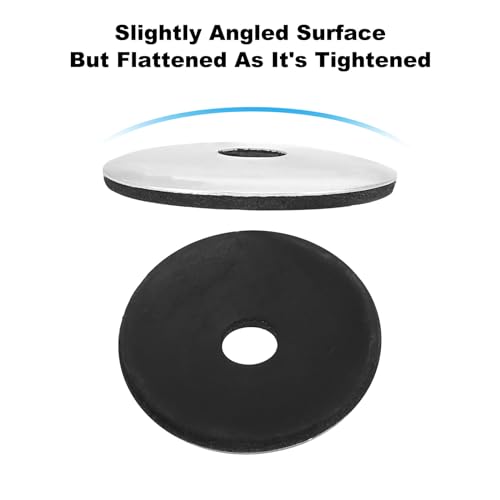 Patikil PTA240124TT001437 1/4"X1 1/6 Inch Aluminum Epdm Bonded Sealing Neoprene Rubber Sealing Washers thumb #3