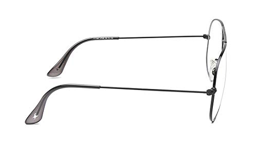 Image of Fastrack Black Pilot Rimmed Eyeglasses from (FT1081UFM5)