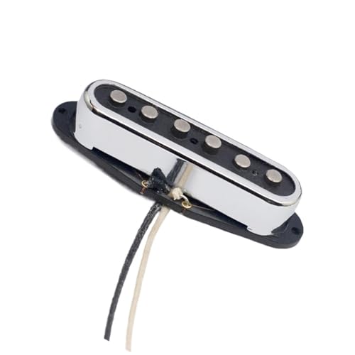 シングルコイルピックアップ オープンカッパーシェルピックアップ カッパーシェルスタイル スタッガード STエレキギターに最適 エレキ楽器ピックアップ