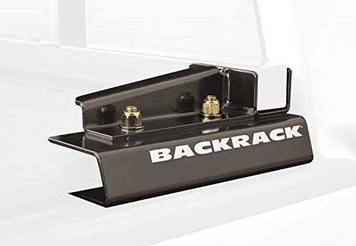RealTruck Backrack Hardware Kit for use w/Wide-Top Tonneau, Black, No Drill | 50201 | Fits 1999-2016 Ford F-250/F-350