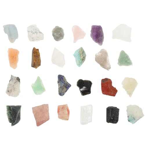 Mineral de cristal natural Lurrose muestras geológicas y piedras irregulares