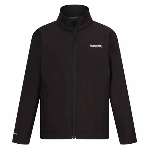 Childrens/Kids Cera Soft Shell Jacket (5-6 Years) (Black)3