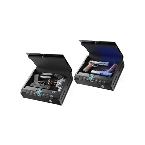 ONNAIS Iron SE & Iron PRO Gun Safe Bundle: Dual Biometric Access, Enhanced Security Features, and Spacious Storage for Complete Firearm Protection Cover