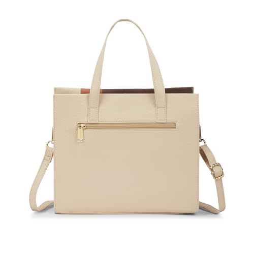 Image of Caprese Birdy Medium Satchel Bag for Women with Multiple Compartments, Adjustable & Detachable Strap | Versatile Shoulder, Crossbody & Handheld Bag for Work, Travel, and Everyday Use