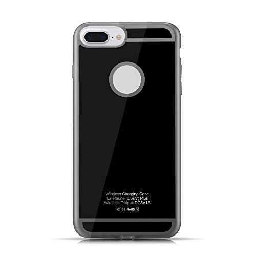 HENGJU Wireless Charging Receiver Case, TPU Shockproof Scratch Protection 5W Back Qi Wireless