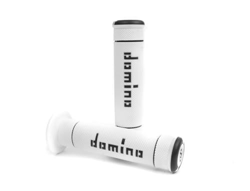 Domino Trial Dually Grips (White/Black)