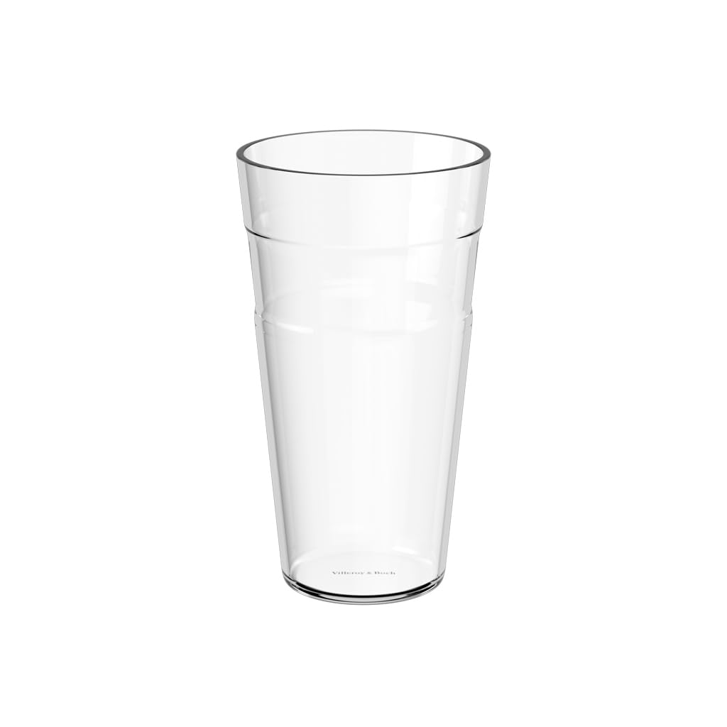 Villeroy & Boch - NewWave Latte Macchiato Mug 300 ml Clear, Dishwasher-Safe, Glass Cup for Latte Macchiato, Cappuccino or iced Coffee, Coffee Mug, Drinking Cup, Borosilicate Glass