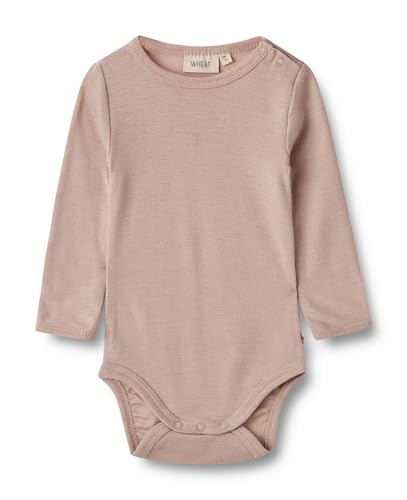 Body en laine mérinos Wheat Lucca manches longues pour bébé confort thermique premium
